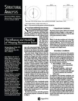 Warping Article in Structure Magazine (US)