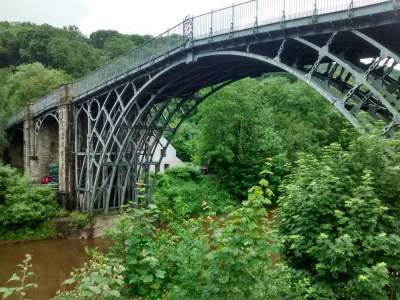 Coalbrookdale Bridge, Ironbridge, Gorge, Shropshire