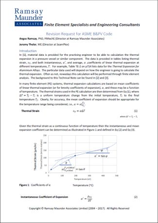 Revision Request for ASME